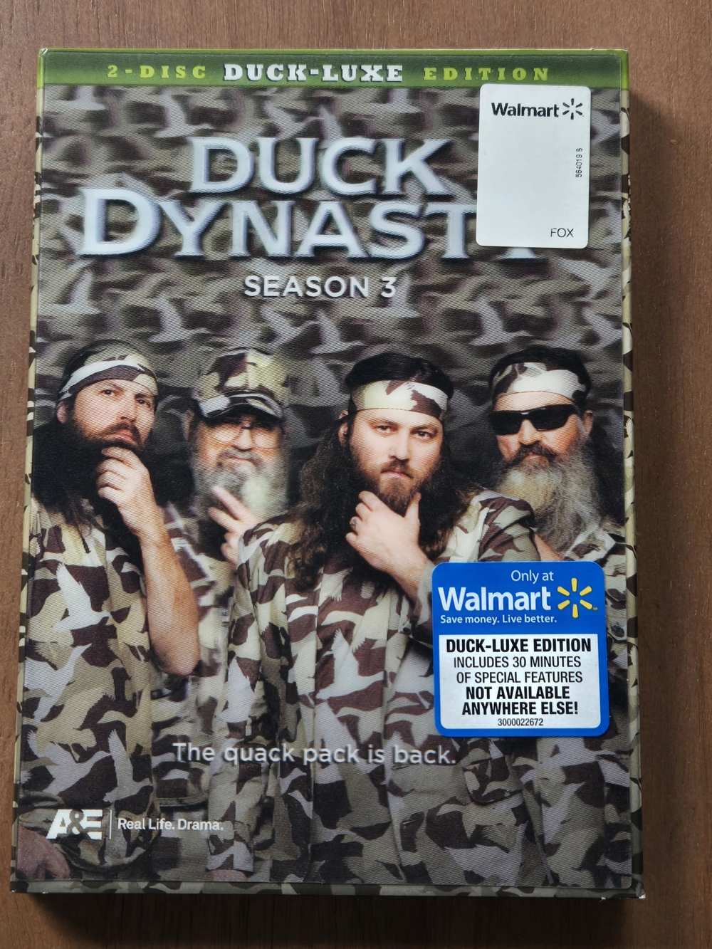 Duck Dynasty Season 3 DVD - Duck-Luxe Edition (Walmart Exclusive)